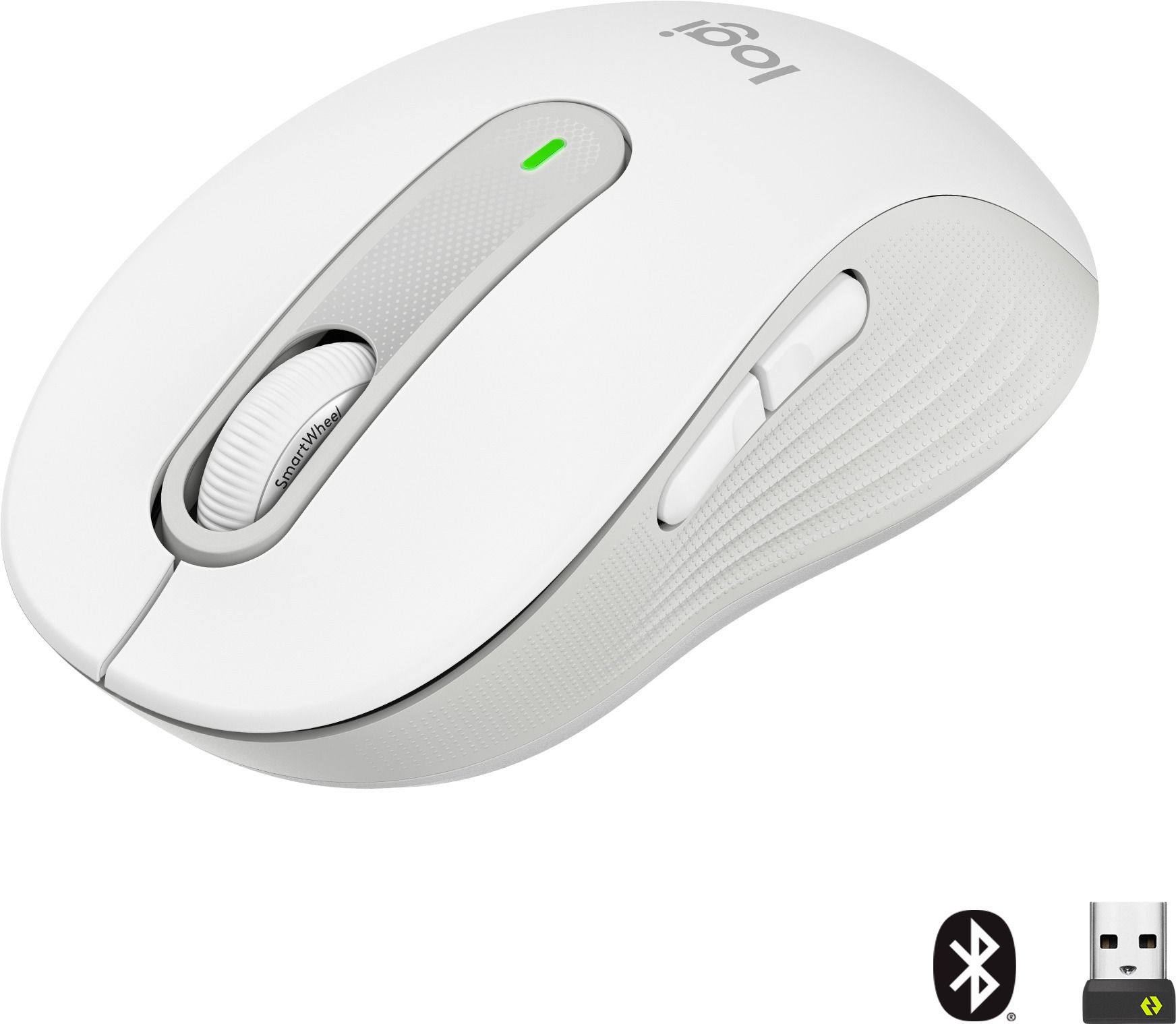 LOGITECH Signature M650 L Wireless Mouse - OFF-WHITE
